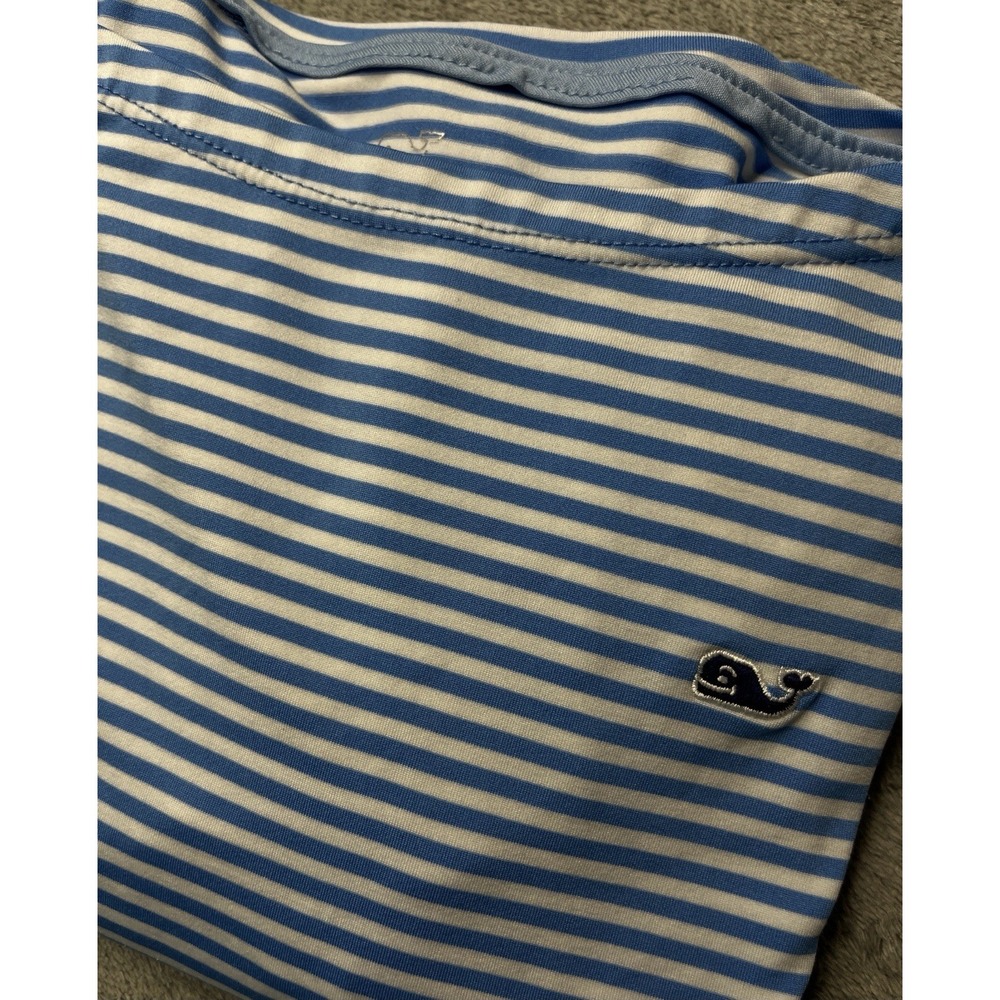 Girls Vineyard Vines Long Sleeve Rash Guard Sun‎ Protection Swim Top  M 10/12